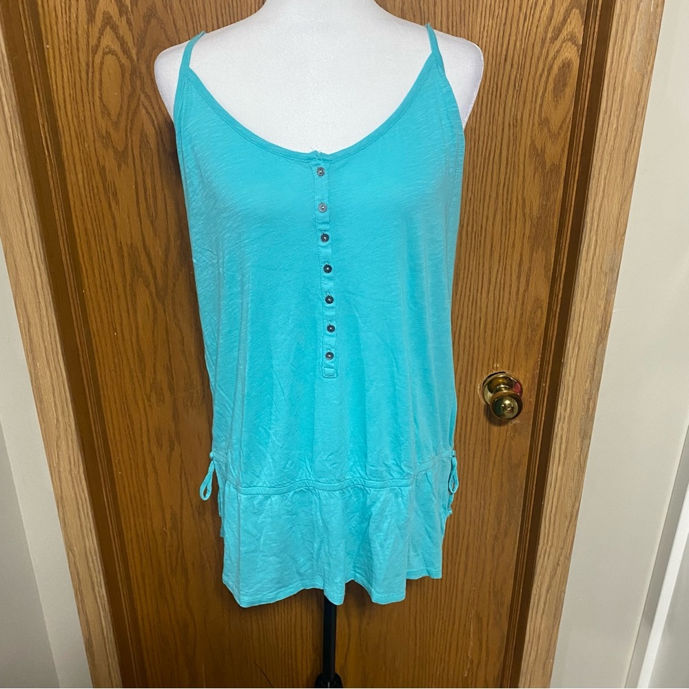 Cute side tie tank top